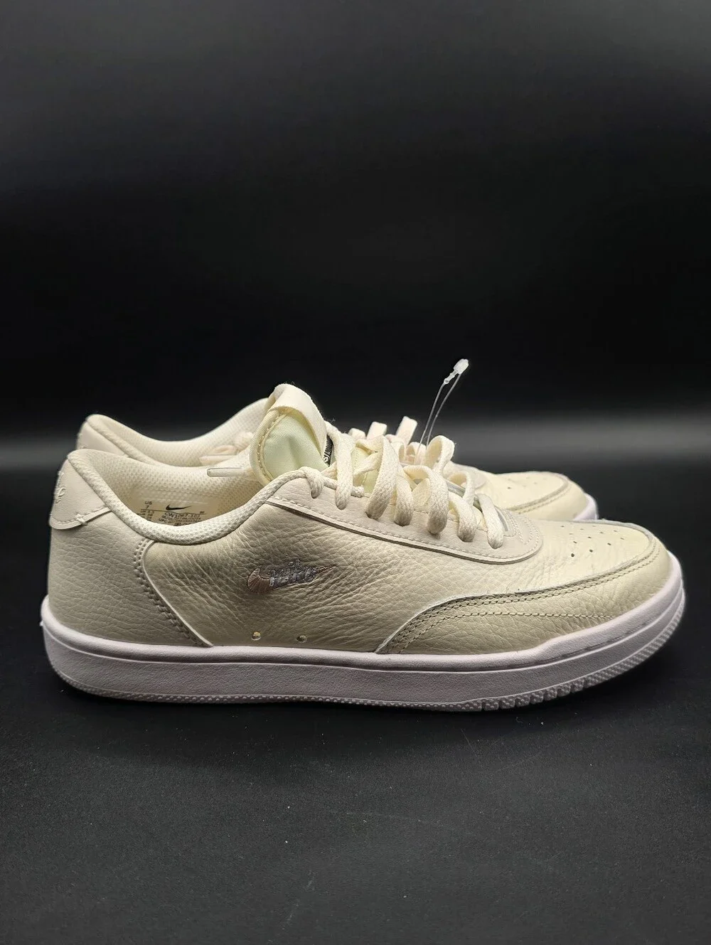 Nike Wmns CourtVintage PRM BeigeWhite WomenCasual Lifestyle Shoes
